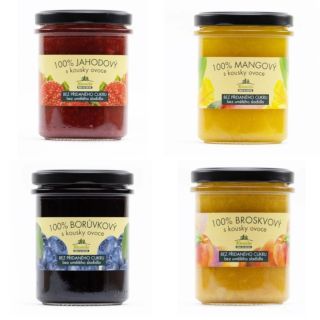 🍓 Džemy bez cukru – sladká chuť, bez kompromisů 🍓 Zapomeňte na přidaný cukr a ochutnejte, jak ovoce chutná ve své čisté...